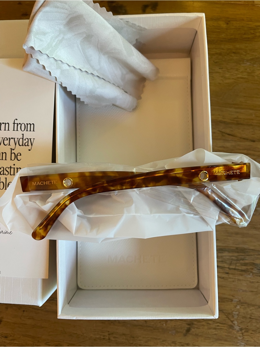 Machete Nwt Ruby Light Tortoise Sunglasses In Beautiful Box; Sustainable — image 4 of 8
